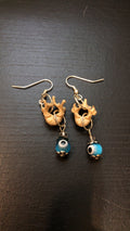 Bone earrings Medium Length