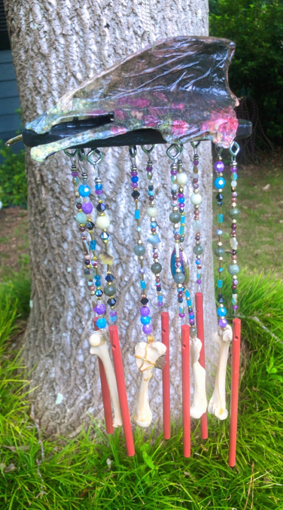 Goose Chest Bone Windchime
