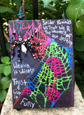BlackLight Preserved Spider Web