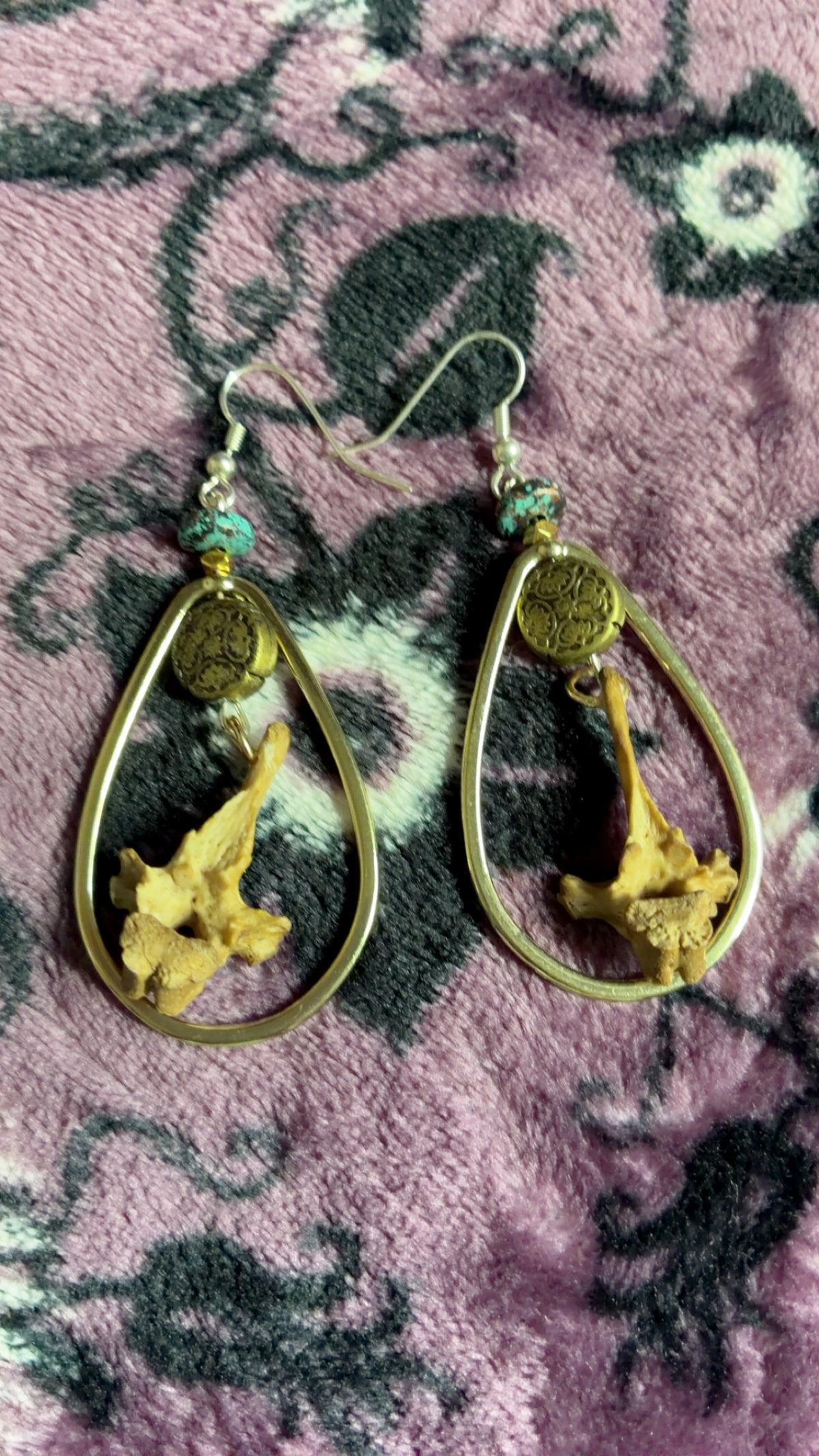 TearDropBoneEarring