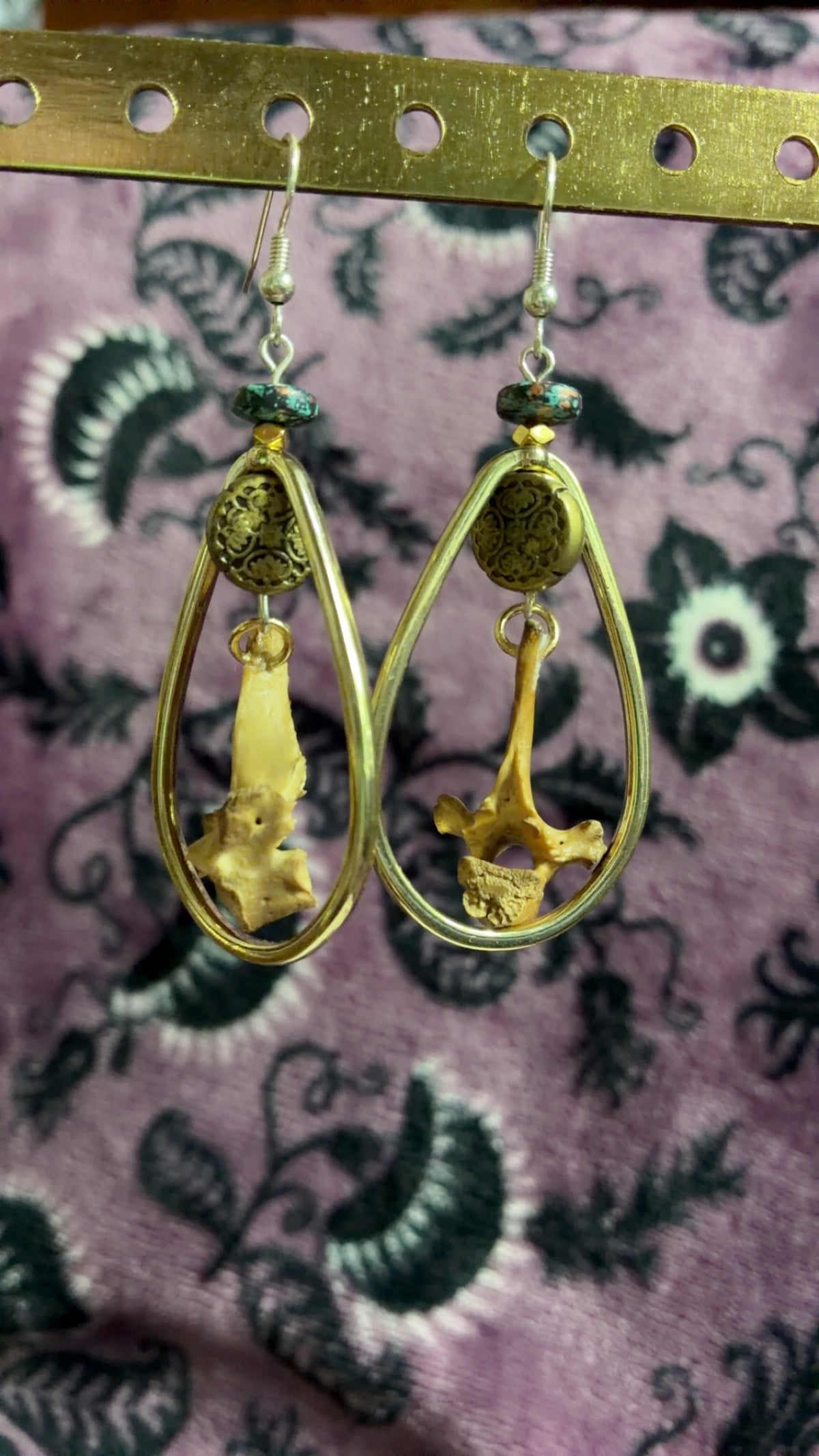 TearDropBoneEarring