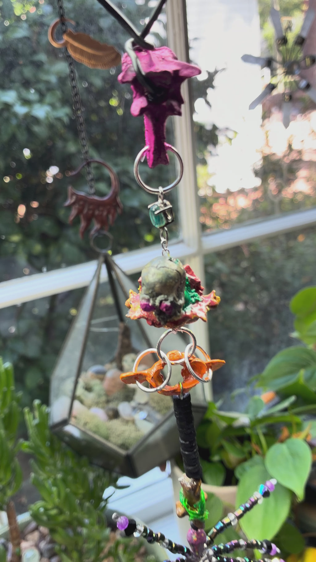 Spooky Bones Dangle