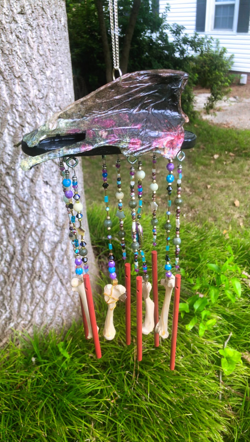 Goose Chest Bone Windchime