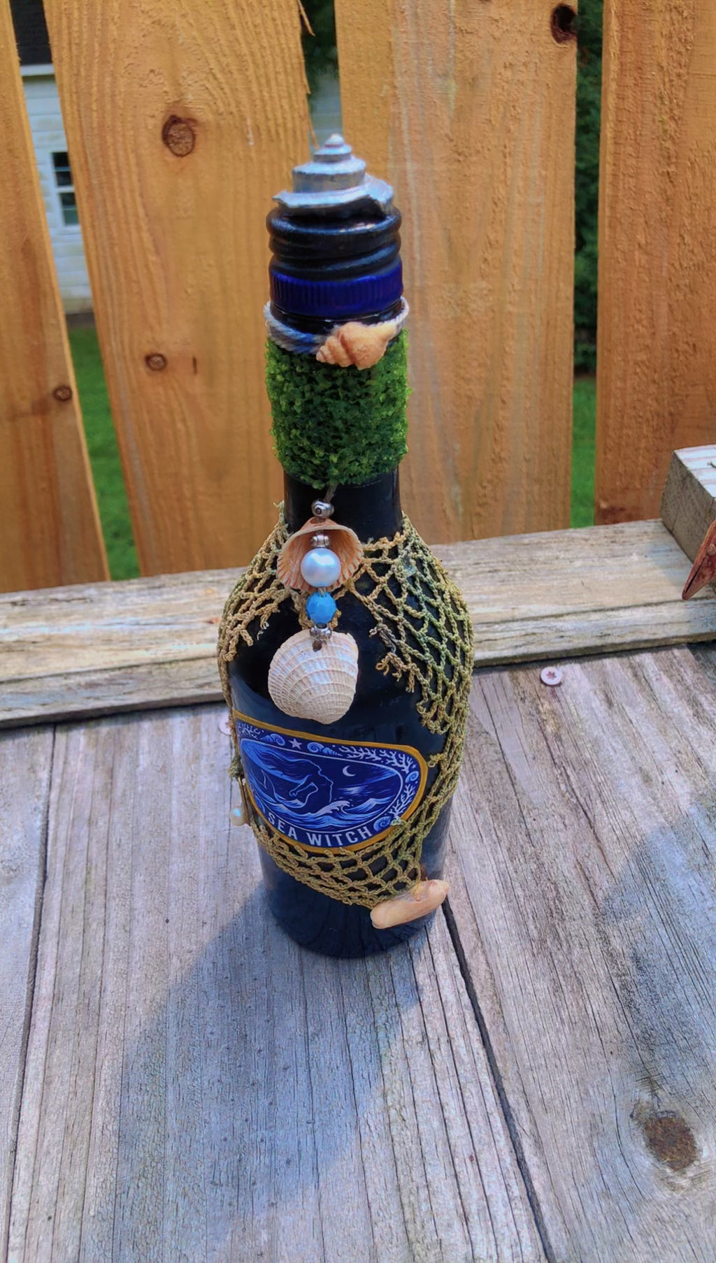 Mermaid Witches Bottle