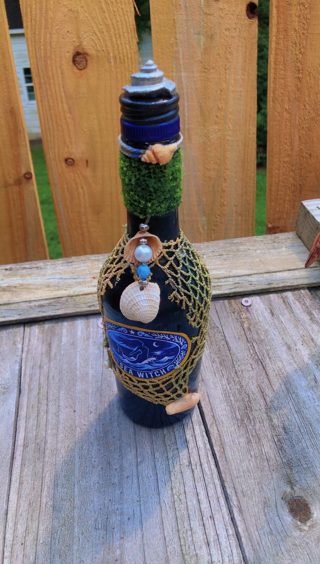 Mermaid Witches Bottle