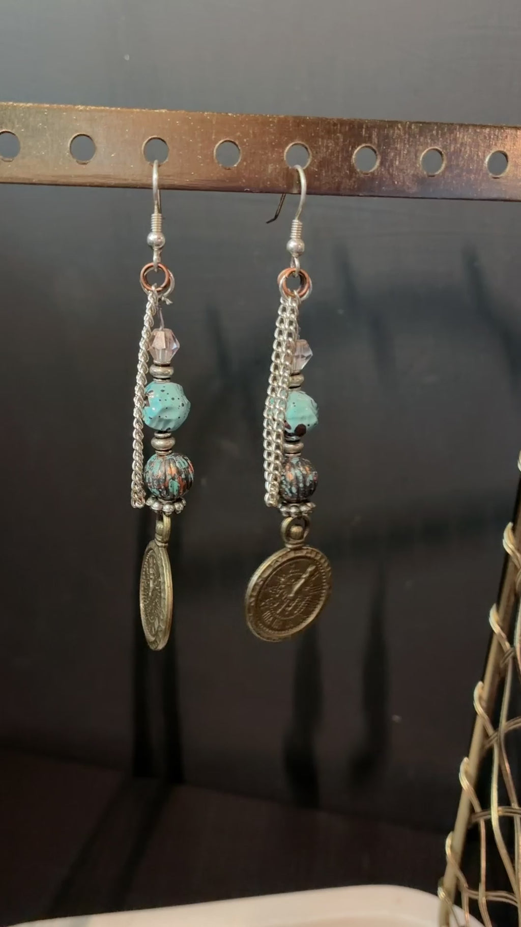 Clockface Earrings